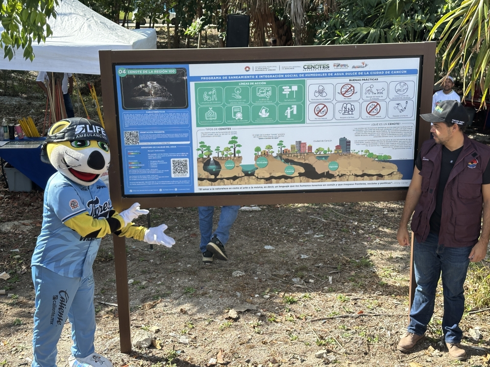 Tigres fomenta un Quintana Roo limpio