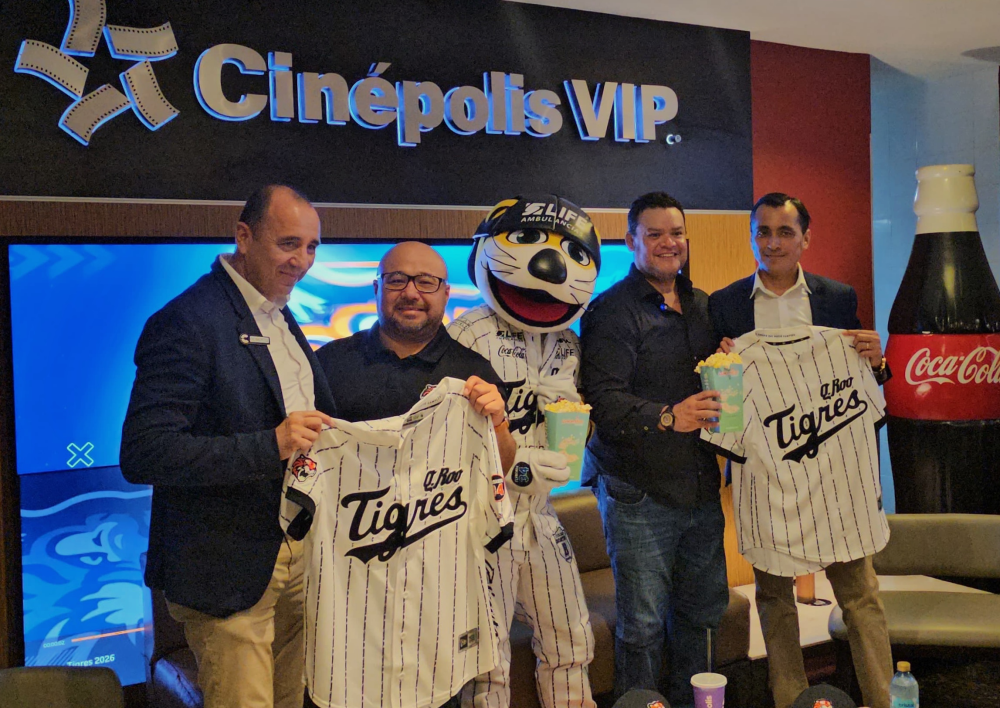 Tigres y Cin&eacute;polis se unen para llevar la experiencia del beisbol a otro nivel